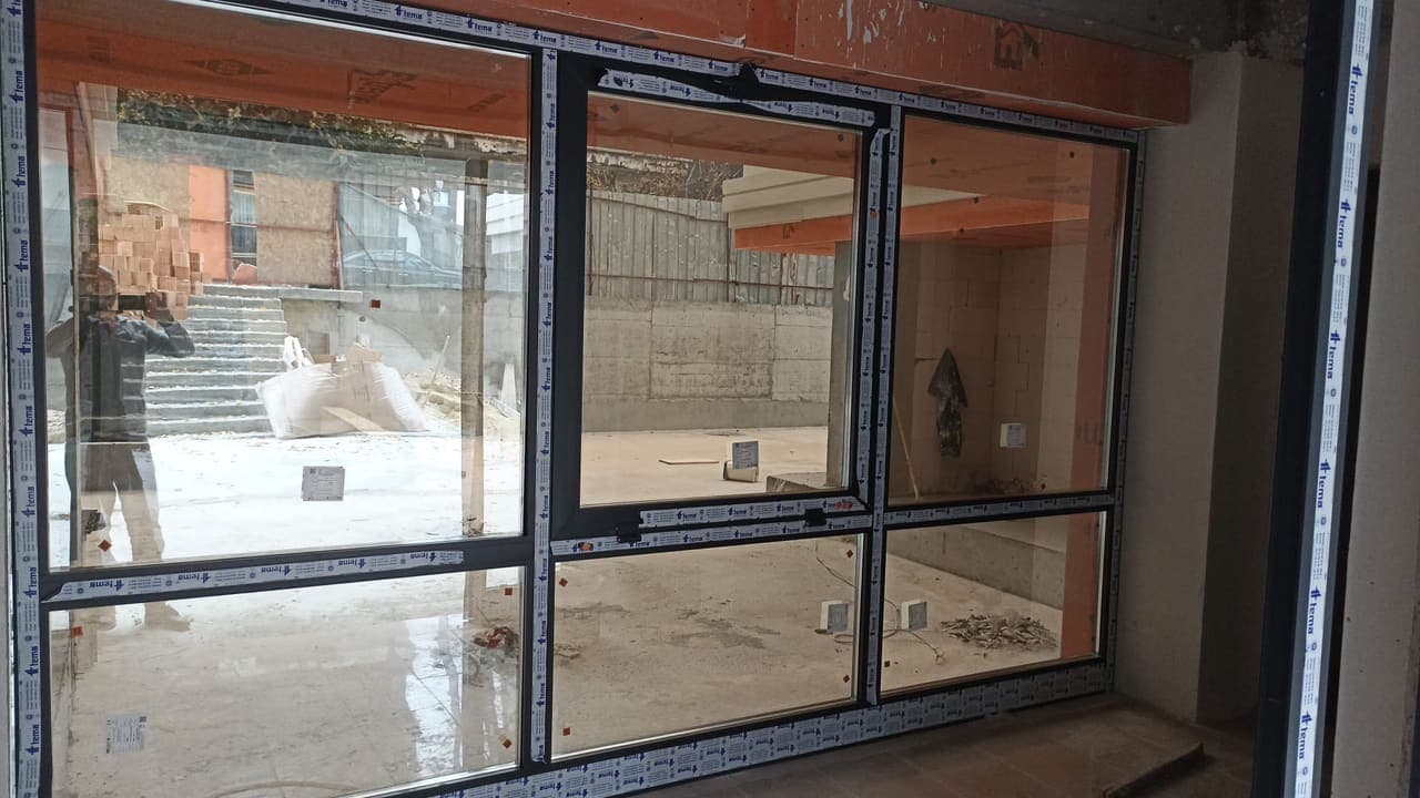 Bahçelievler Kocasinan Antrasit PVC & Cephe Doğrama Montajı — Çelikpen referans uygulaması