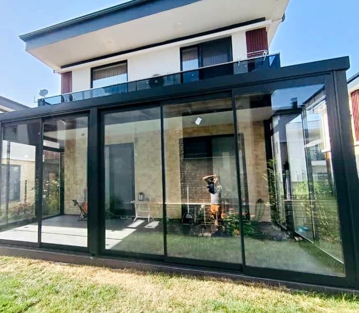 Katlanır Cam Balkon Sistemleri — Çelikpen uygulama fotoğrafı